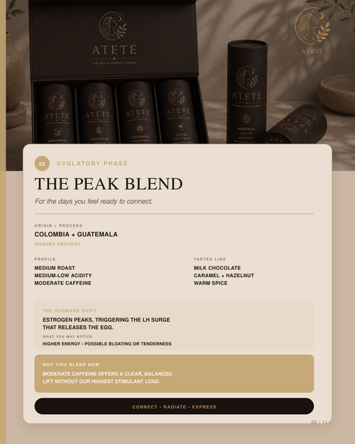 The Peak Bend - Ovulatory Phase  PRE-ORDER